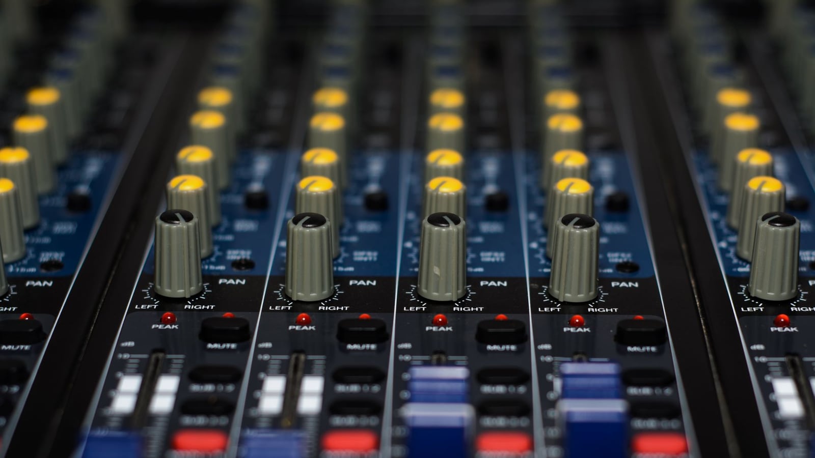Interior of a modern professional recording studio in Brisbane with acoustic treatment and high-end equipment